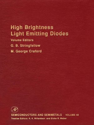 cover image of High Brightness Light Emitting Diodes